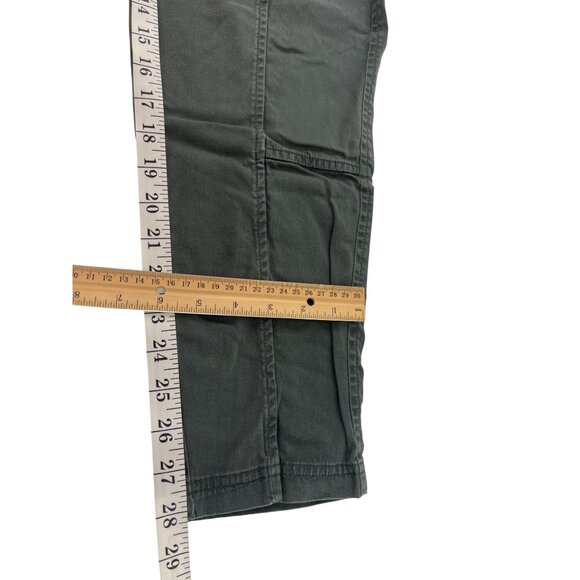 Lou & Grey Utility Jogger Pants Cotton Blend Elastic Waist Size S Gray 61j - Picture 5 of 8